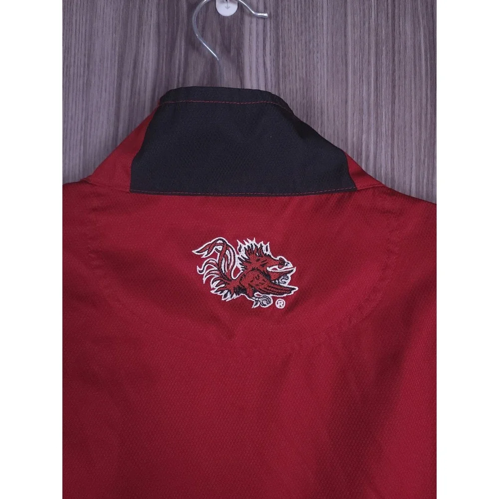 Knights Apparel South Carolina Gamecocks Windbreaker Mens Medium Garnet Black